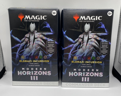 Lot of 2 MTG Modern Horizons III Eldrazi Incursion Commander Decks, New, Sealed - Image 1