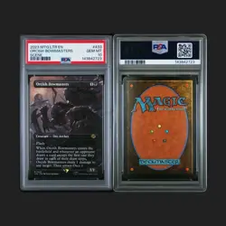PSA 10 Orcish Bowmasters #433 (Borderless) : the Lord of the Rings - Image 1