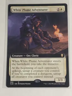 White Plume Adventurer (Extended Art) R Commander Legends: Battle for Baldur's G - Image 1