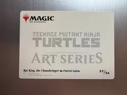 Rat King, The Chaosbringer - MTG: Teenage Mutant Ninja Turtles -Art Series 53/54 - Image 2