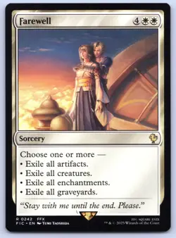 Farewell - Commander FINAL FANTASY - MTG - Magic - Near Mint - Image 1