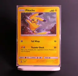 Pokemon Pikachu SM98 Cosmos Holo - Sun & Moon Black Star Promo - NM/LP TCG 2017 - Image 1