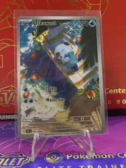 Oshawott Illustration Rare Pokemon 2025 S&V White Flare 105/086 - Image 4