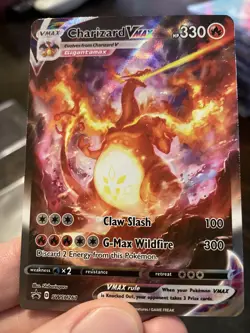 Pokemon Sword & Shield Promo Charizard VMAX SWSH261 Holo, NM - Image 3