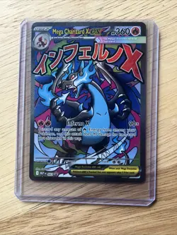 2025 Pokemon MEP Mega Charizard X ex #023 Promo – Pack Fresh English B - Image 2