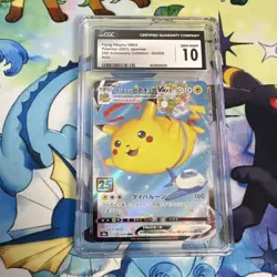 Pokemon TCG Flying Pikachu VMAX Triple Rare Holo S8a 024/028 Japanese CGC 10 - Image 1
