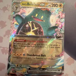 Iono's Bellibolt Ex 53/159 Pokemon TCG S&V Journey Together Double Rare Holo NM - Image 2