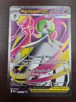Pokemon TCG Mega Gardevoir ex 159/132 ME01 Mega Evolution Ultra Rare Full Art NM - Image 1