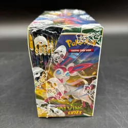#2 Pokemon TCG SWSH Evolving Skies Booster Box Sealed w/ Acrylic Case - Image 4