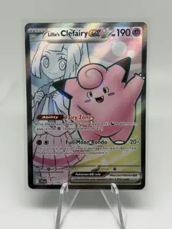 Lillie's Clefairy ex 173/159 Sv09: Journey Together Ultra Rare Holo Pokemon NM - Image 1