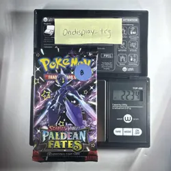22.34g Paldean Fates Booster Pack Pokemon TCG New Sealed - Image 1