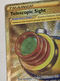 Telescopic Sight 203/185 Gold Secret Rare Vivid Voltage Pokemon Shiny NM - Image 4