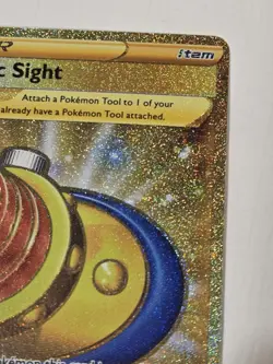 Telescopic Sight 203/185 Gold Secret Rare Vivid Voltage Pokemon Shiny NM - Image 5