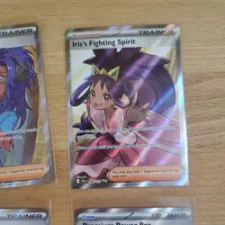 Pokemon TCG Lot 4 Full Art Trainers and SIR Trainer Poppy - Image 5