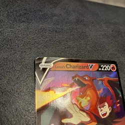 Pokemon Lance's Charizard V Celebrations SWSH133 Black Star Promo Near Mint - Image 4