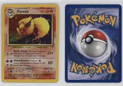 Flareon Holo Pokemon Legendary Collection #10 2002 - Image 3