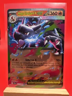 Pokemon TCG: Mega Charizard X ex 013/94 Phantasmal Flames - Image 1