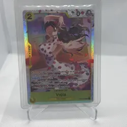 One Piece TCG - Viola EB01-052 SR Holo NM English - Image 1