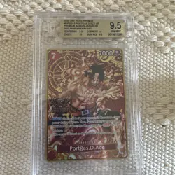 2025 One Piece Japanese 2nd Anniversary Set Portgas D Ace #OP02-013 BGS 9.5 - Image 1