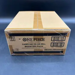 One Piece English OP-13 Carrying On His Will Booster Box Case Sealed - Image 1