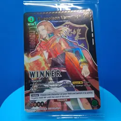 Union Arena TCG Fuegoleon Vermillion UEPR/BCV-1-039 Winner Promo Sealed - Image 1