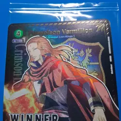 Union Arena TCG Fuegoleon Vermillion UEPR/BCV-1-039 Winner Promo Sealed - Image 3