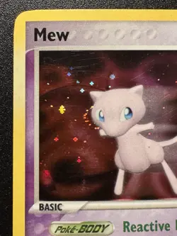 Mew 4/17 POP Series 4 Promo Pokemon Card Holo Foil Rare LP - Image 3