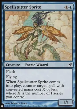 Spellstutter Sprite - Non-Foil - The List - LRW-89 | MTG Card - Image 3