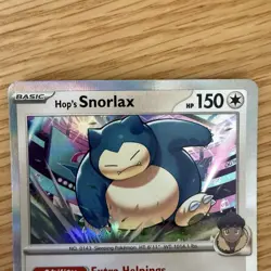Hop’s Snorlax Holo 117/159–Extra Helpings Ability–Rare Pokemon Card–Near Mint - Image 2