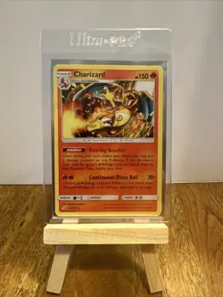 Pokemon Card - Charizard Team Up 14/181 SM Sun & Moon Non-Holo Rare - Image 1