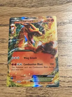 Pokemon TCG Charizard EX Flashfire Holo Card 12/106 Ultra Rare 2016 - Image 1