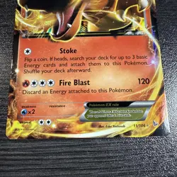 Charizard EX - 11/106 - Pokemon Flashfire XY Ultra Rare Card NM-LP - Image 2