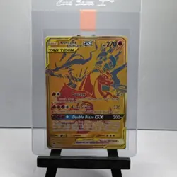 Pokemon Lot of 4 Cards Mewtwo GX Celebi V Reshiram &Charizard Shining Magikarp - Image 2