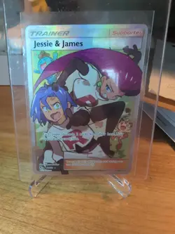 Jessie & James Full Art Trainer From Hidden Fates 68/68. Near Mint-Mint Card - Image 3