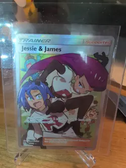 Jessie & James Full Art Trainer From Hidden Fates 68/68. Near Mint-Mint Card - Image 4