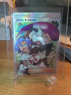 Jessie & James Full Art Trainer From Hidden Fates 68/68. Near Mint-Mint Card - Image 5