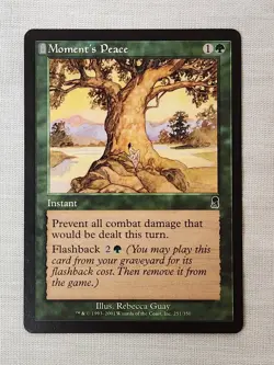 NM Moment's Peace Odyssey Mtg Magic the Gathering - Image 1