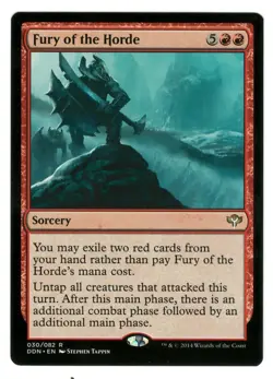 Fury of the Horde Duel Decks Speed vs Cunning Regular Magic The Gathering MTG - Image 1