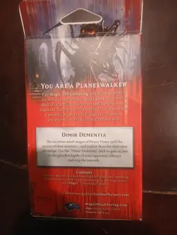 MTG Intro Packs Return to Ravnica Block Gatecrash - Dimir Dementia New Sealed - Image 2