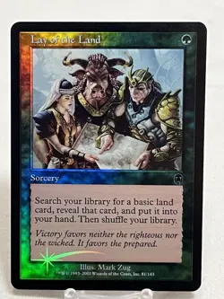 Lay of the Land - Apocalypse Foil ~LP~ Magic The Gathering MTG - Image 1