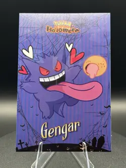 Gengar - Cracked Ice Holo - Halloween Card Database 2025 - Pokemon - Image 1