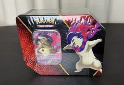 Pokemon Divergent Powers Tin Hisuian Typhlosion Sealed - Image 1