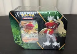 Pokemon TCG Divergent Power Hisuian Decidueye V Tin Sealed - Image 1