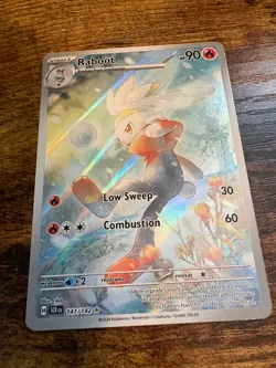 Raboot - 147/142 - Pokemon Stellar Crown Illustration Rare NM - Image 2