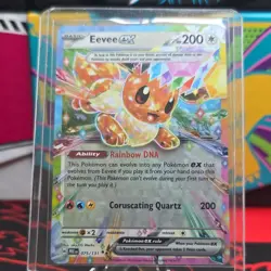 Pokemon Eevee ex Promo Holo Double Rare 075/131 Prismatic Evolutions - Image 1