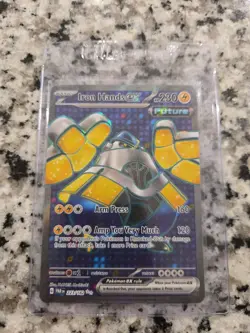 Pokemon TCG Iron Hands ex 248/182 Paradox Rift Special Illustration Rare SIR - Image 1