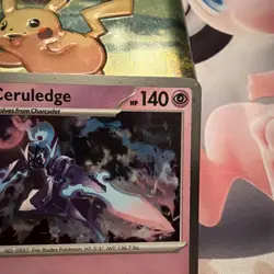 Ceruledge 098/193 Rare Cosmo Holo Pokemon Scarlet & Violet Paldea Evolved 98/193 - Image 4
