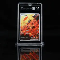 TAG 10 2025 POKEMON WHT EN-WHITE FLARE ILLUSTRATION RARE #096 TEPIG #096 - Image 1