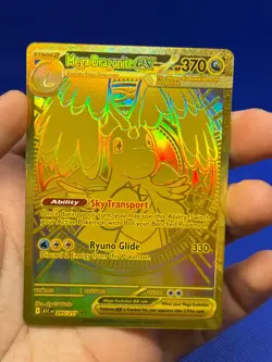 Pokemon ME Ascended Heroes Mega Dragonite ex 295/217 Gold Mega Hyper Rare NM - Image 2