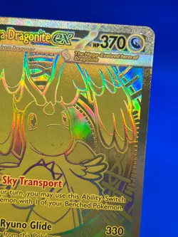 Pokemon ME Ascended Heroes Mega Dragonite ex 295/217 Gold Mega Hyper Rare NM - Image 4